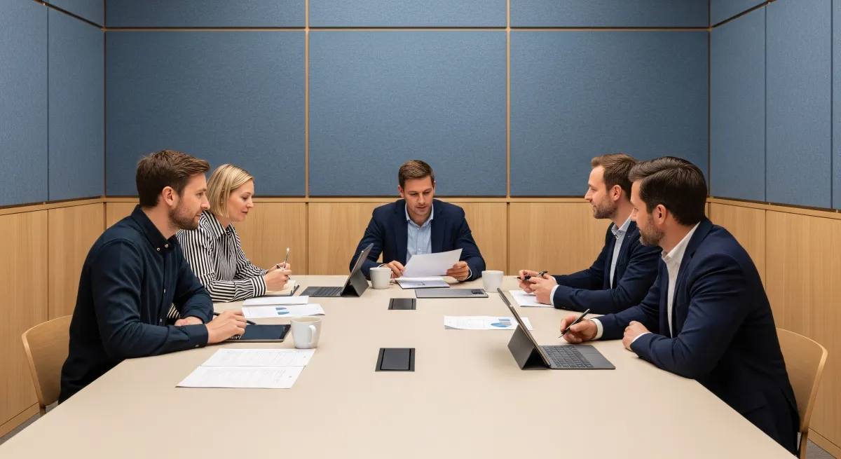 Sessão de brainstorming de equipa